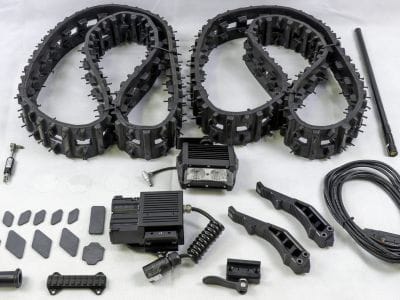 ICP NewTech UGV track and drive spare parts