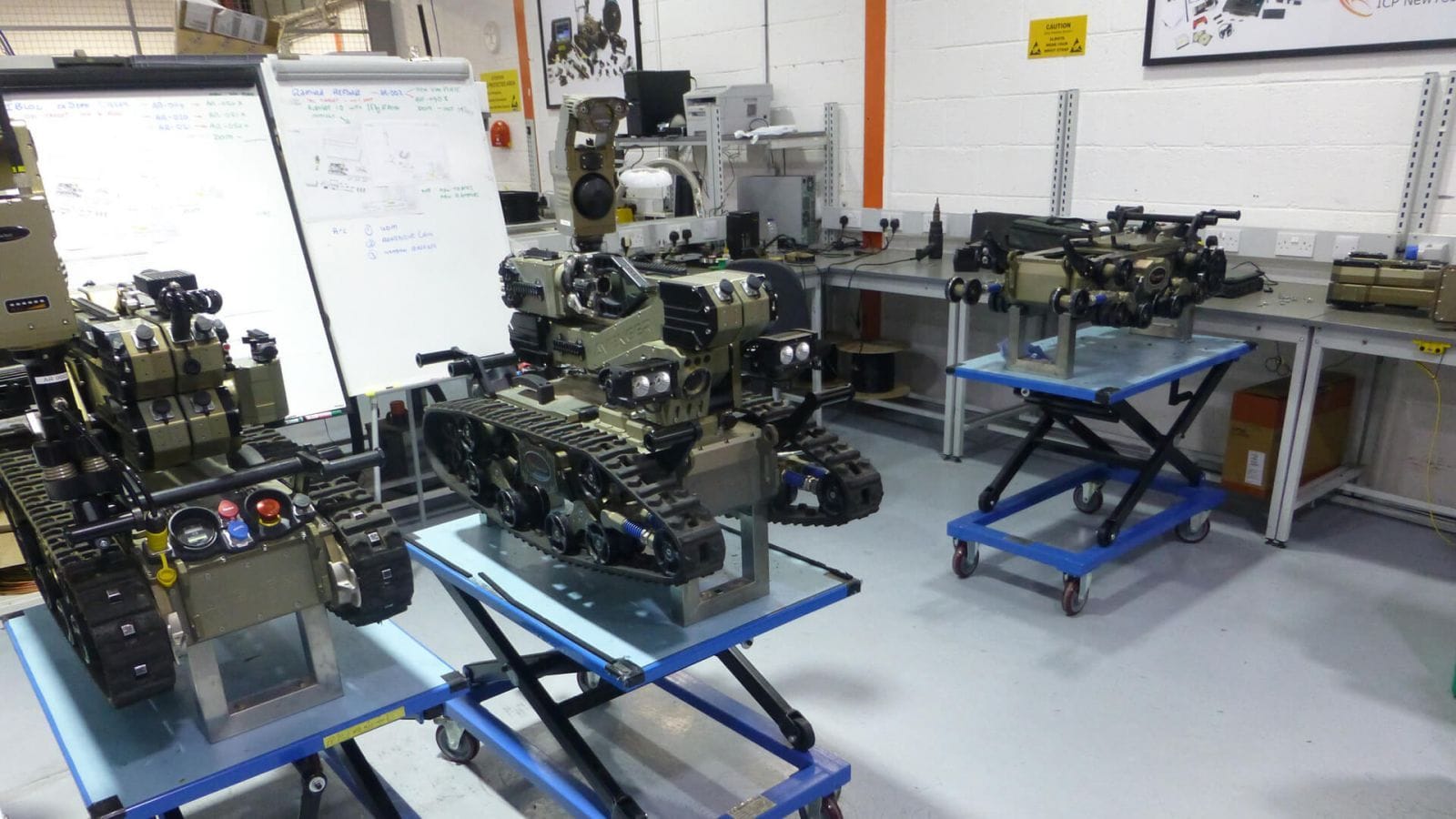 Hands-on ICP NewTech UGV maintenance and technical training