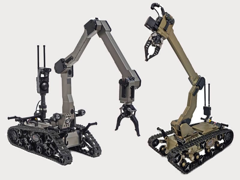 ICP NewTech UGV robotic arm and upgrade options